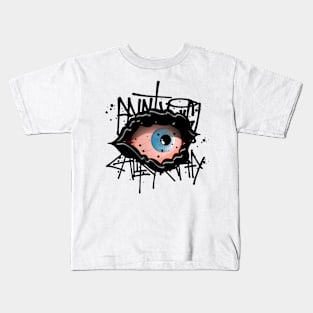 Halloween Monster Eye Kids T-Shirt